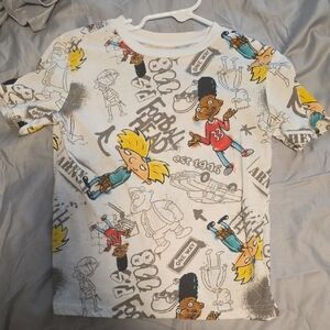 Kids Cartoon Graphic T-Shirt